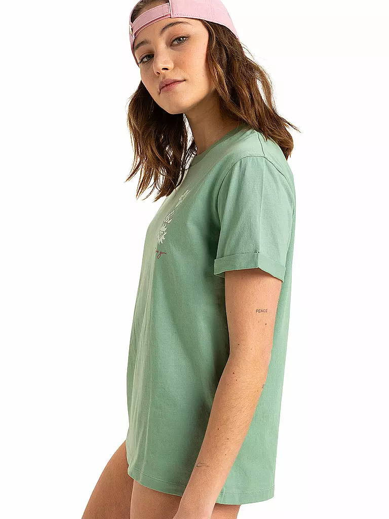 ROXY | Damen Beachshirt Oceanregular Art | hellgrün