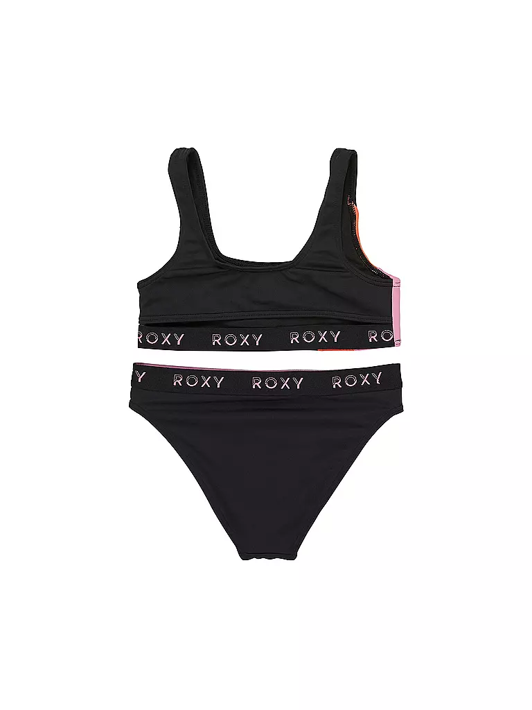 ROXY | Mädchen Bikini Colorblock Bralette Set | grau