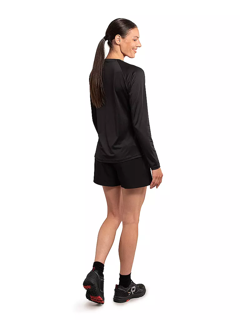 RUKKA | Damen Laufshirt Muotka | schwarz