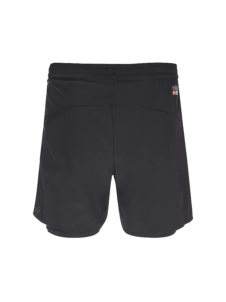 RUKKA | Herren 2in1 Laufshort Maaninka | schwarz