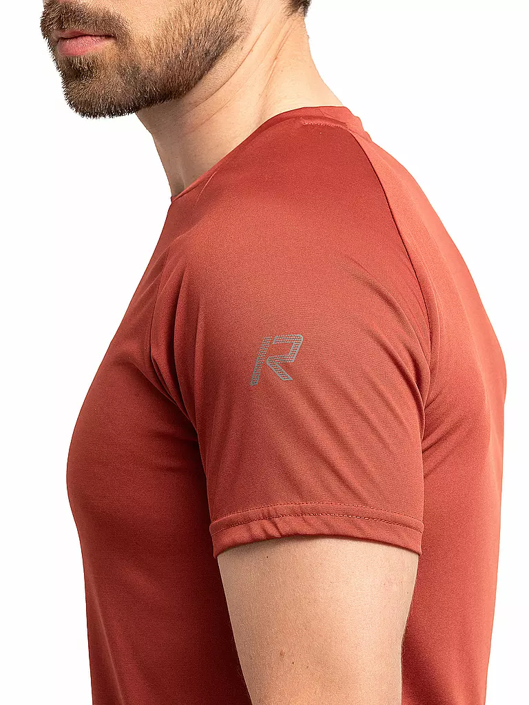 RUKKA | Herren Laufshirt Muukko | kupfer