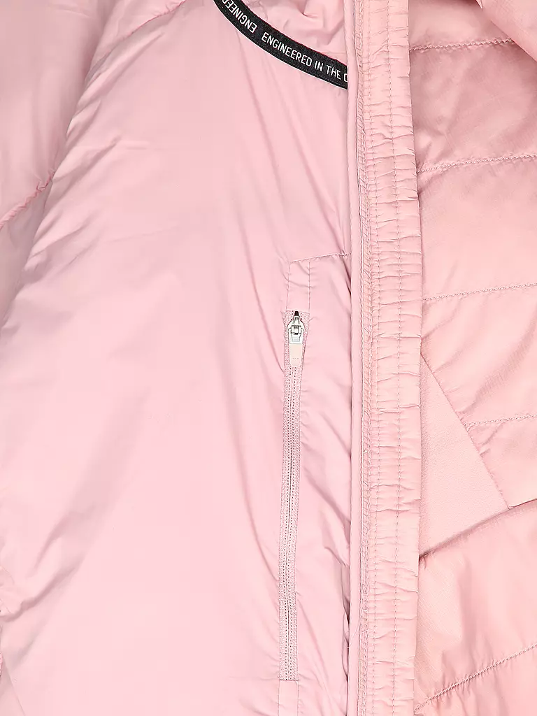 SALEWA | Damen Touren Hybridjacke  Ortles Hybrid TirolWool® Responsive Hoodie | rosa