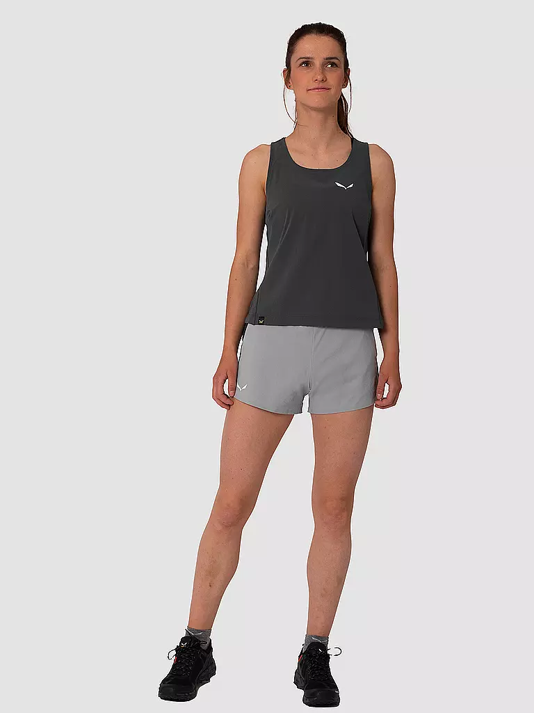 SALEWA | Damen Wandershort Pedroc 2 DuraStretch | grau