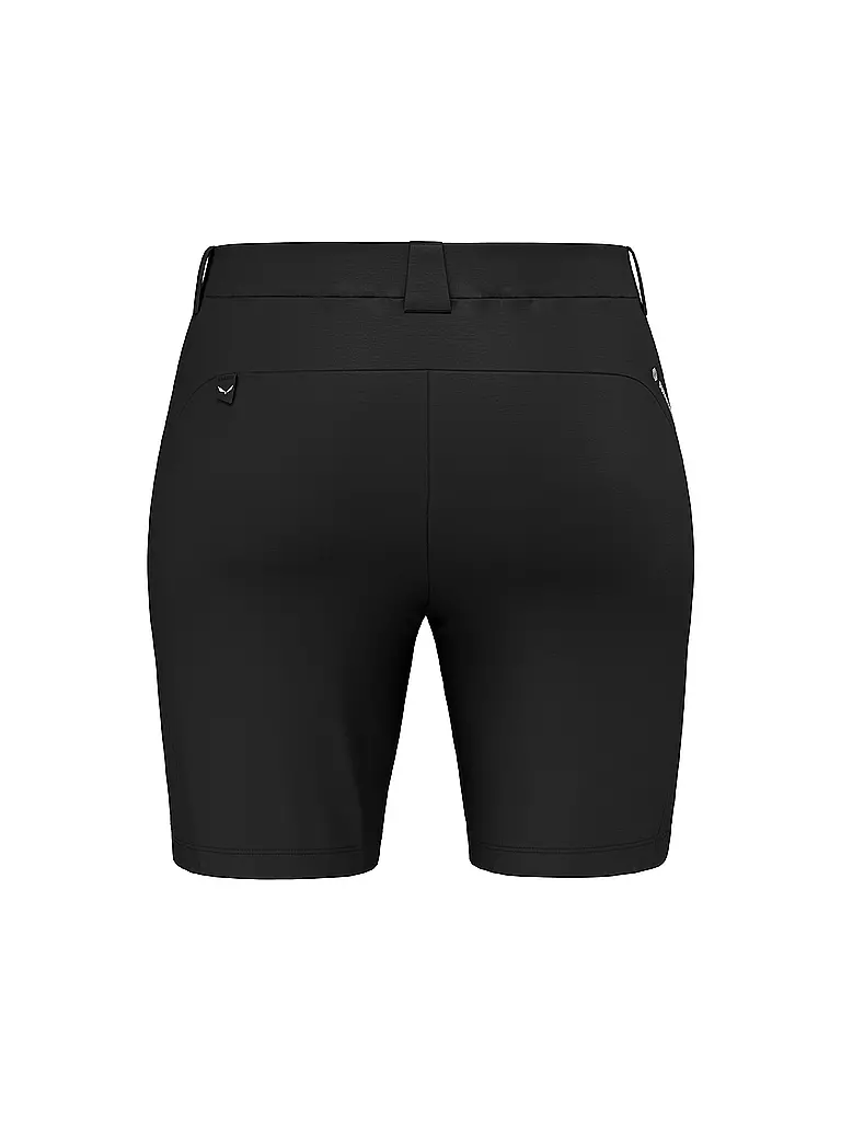 SALEWA | Damen Wandershort Puez Talvena Durastretch | schwarz