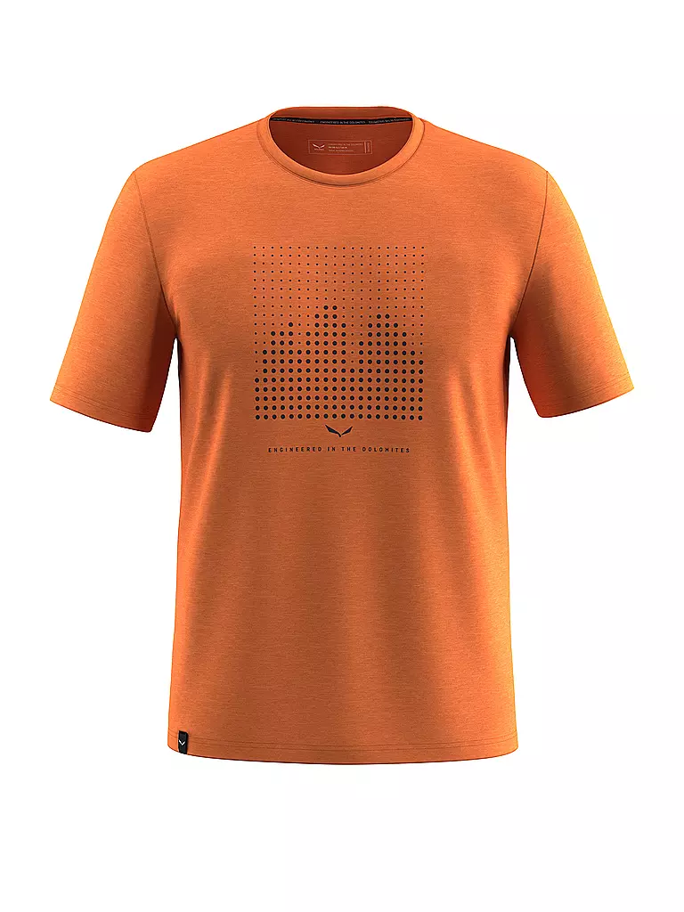 SALEWA | Herren Funktionsshirt Eagle Dotted Merino | orange