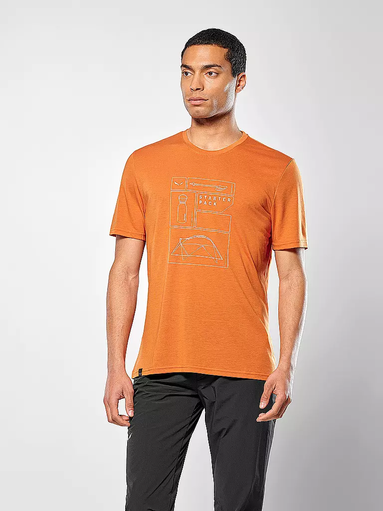 SALEWA | Herren Funktionsshirt Eagle Pack Dry | orange