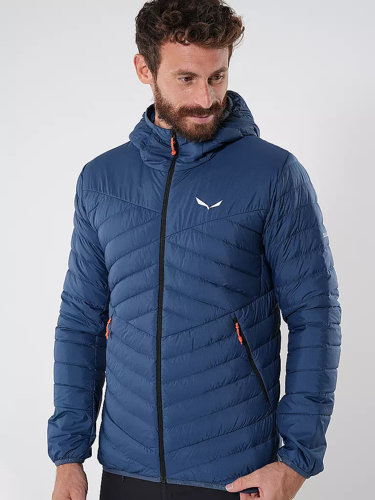 SALEWA | Herren Isojacke Brenta RDS Down Hoodie | hellgrau