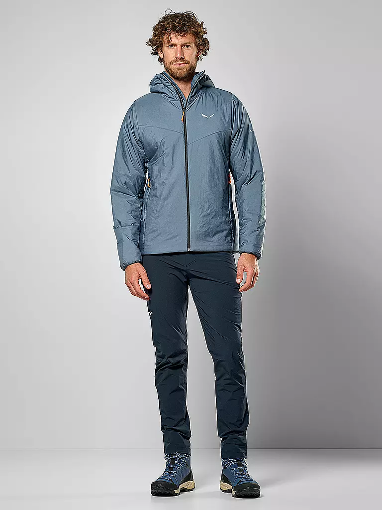 SALEWA | Herren Isojacke Puez Catinaccio 2 TWR Hoodie | hellblau