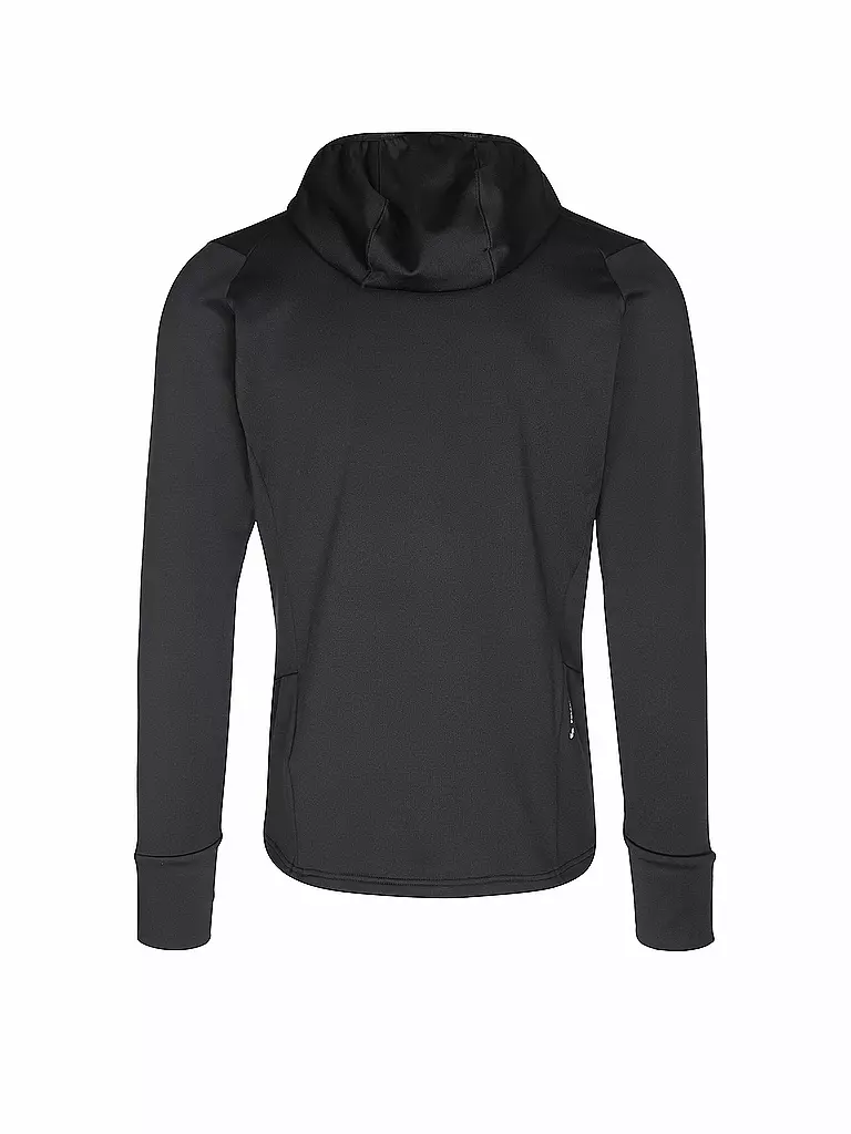 SALEWA | Herren Touren Fleecejacke Puez Polarlite Hoodie | schwarz