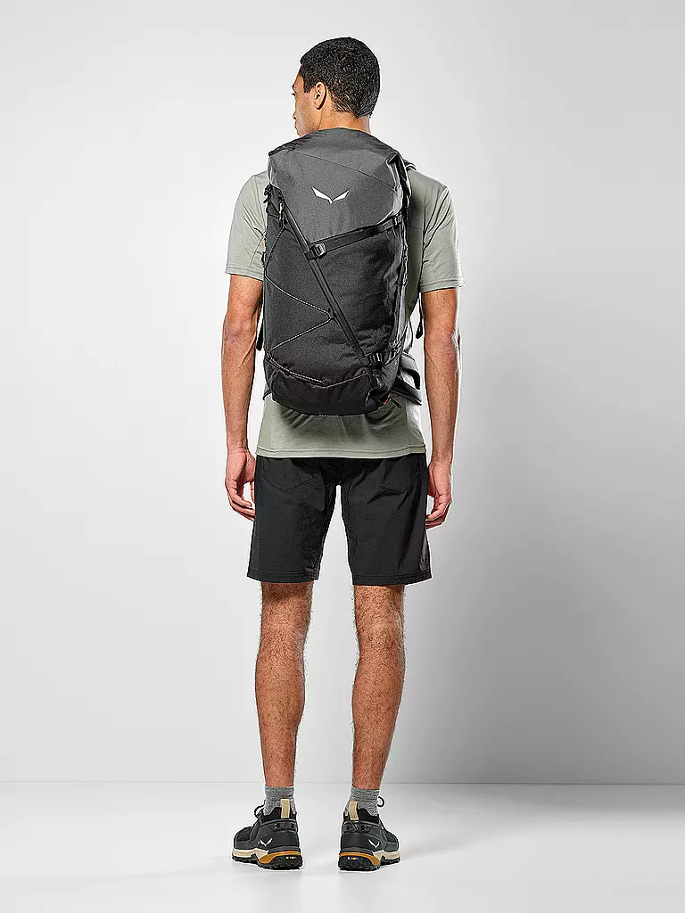 SALEWA | Wanderrucksack Puez 32+5L erweiterbar | schwarz