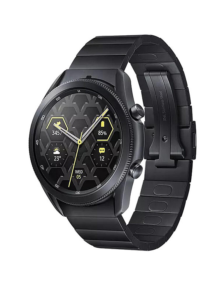 SAMSUNG | Smartwatch Galaxy Watch3 Titanium Bluetooth 45mm | schwarz