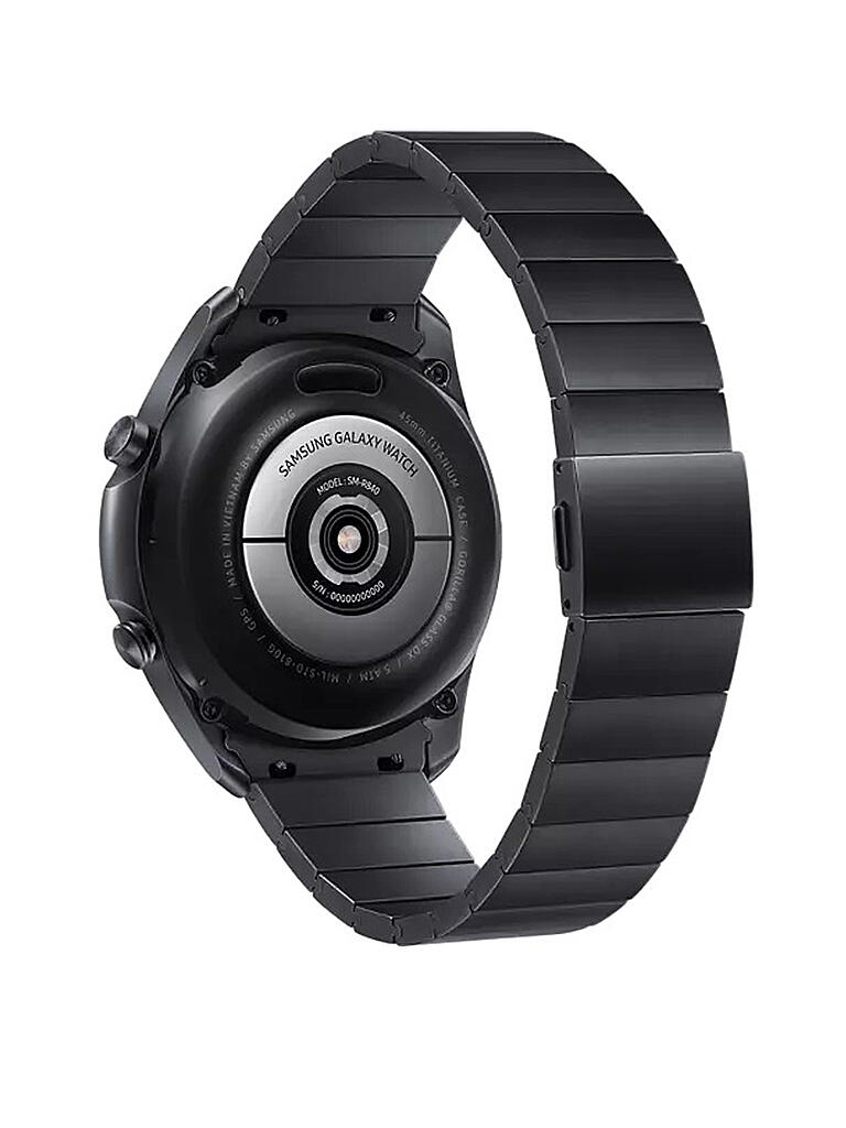SAMSUNG | Smartwatch Galaxy Watch3 Titanium Bluetooth 45mm | schwarz