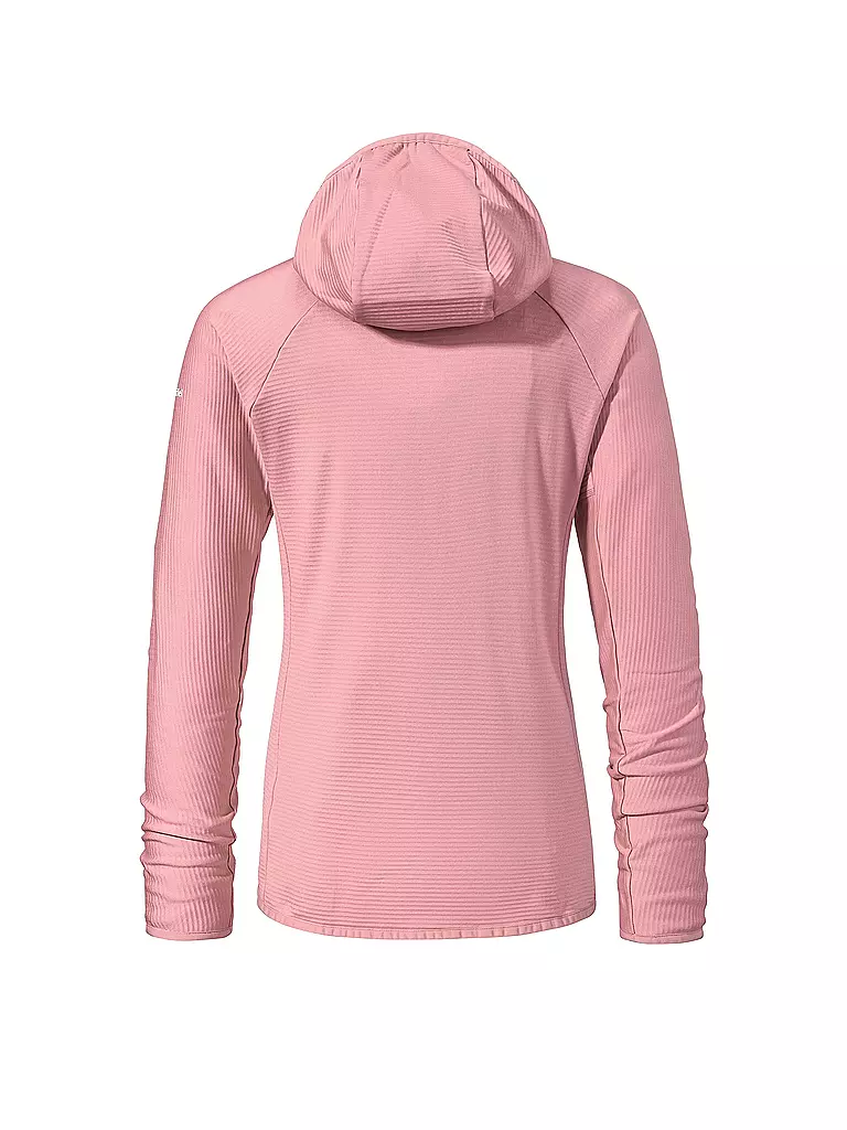 SCHÖFFEL | Damen Fleecejacke Cascata Hoodie | rosa