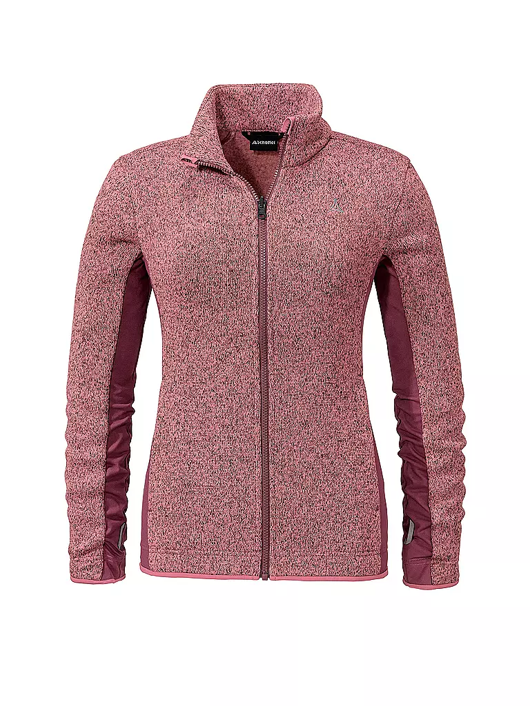 SCHÖFFEL | Damen Fleecejacke Oberau ZipIn | beere