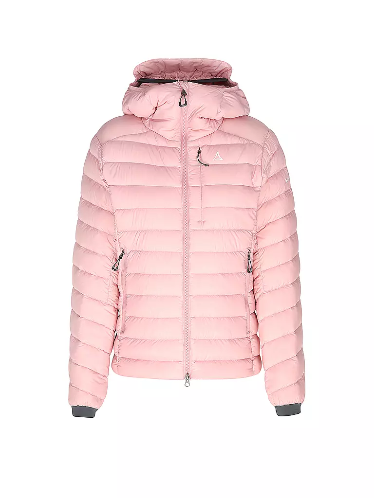 SCHÖFFEL | Damen Isojacke Silvretta Down Hoodie | rosa