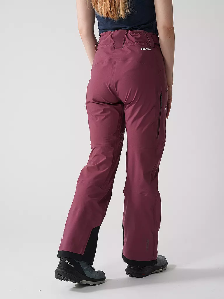 SCHÖFFEL | Damen Tourenhose Pizac 3L | beere