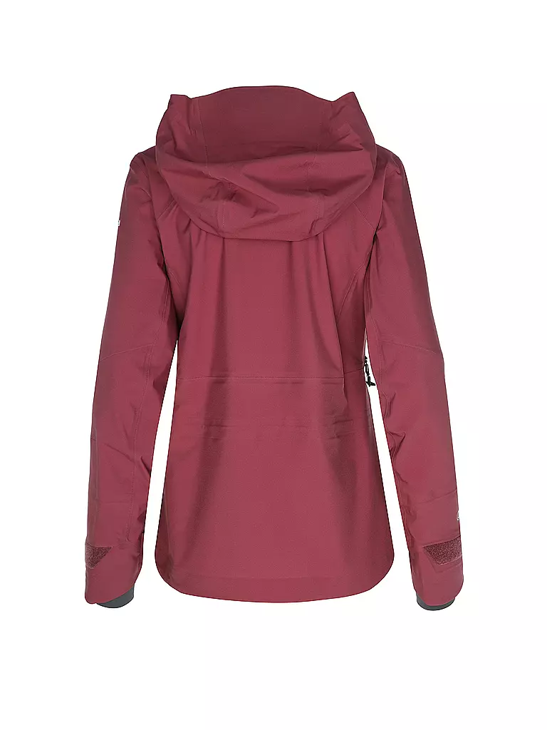 SCHÖFFEL | Damen Tourenjacke Pizac 3L Hoodie | beere