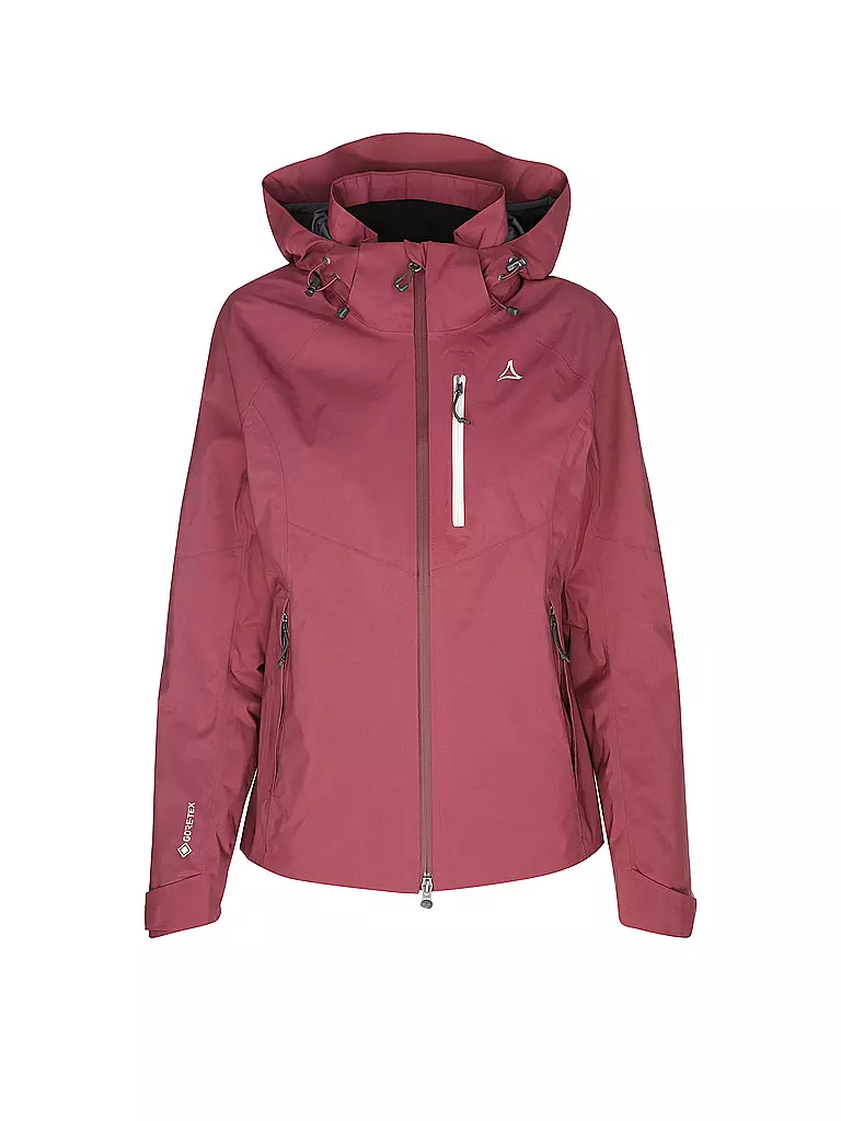 SCHÖFFEL | Damen Wanderjacke Gaschurn GTX 2L Hoodie | beere