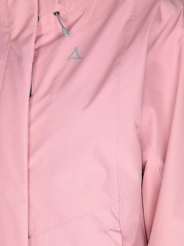 SCHÖFFEL | Damen Wanderjacke Okere 2L 3in1 Hoodie | rosa