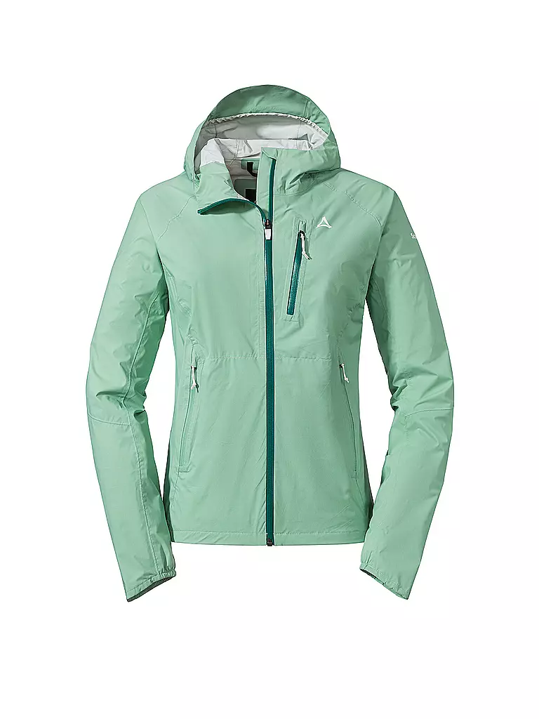 SCHÖFFEL | Damen Wanderjacke Tegelberg L 2,5L Hoodie | mint