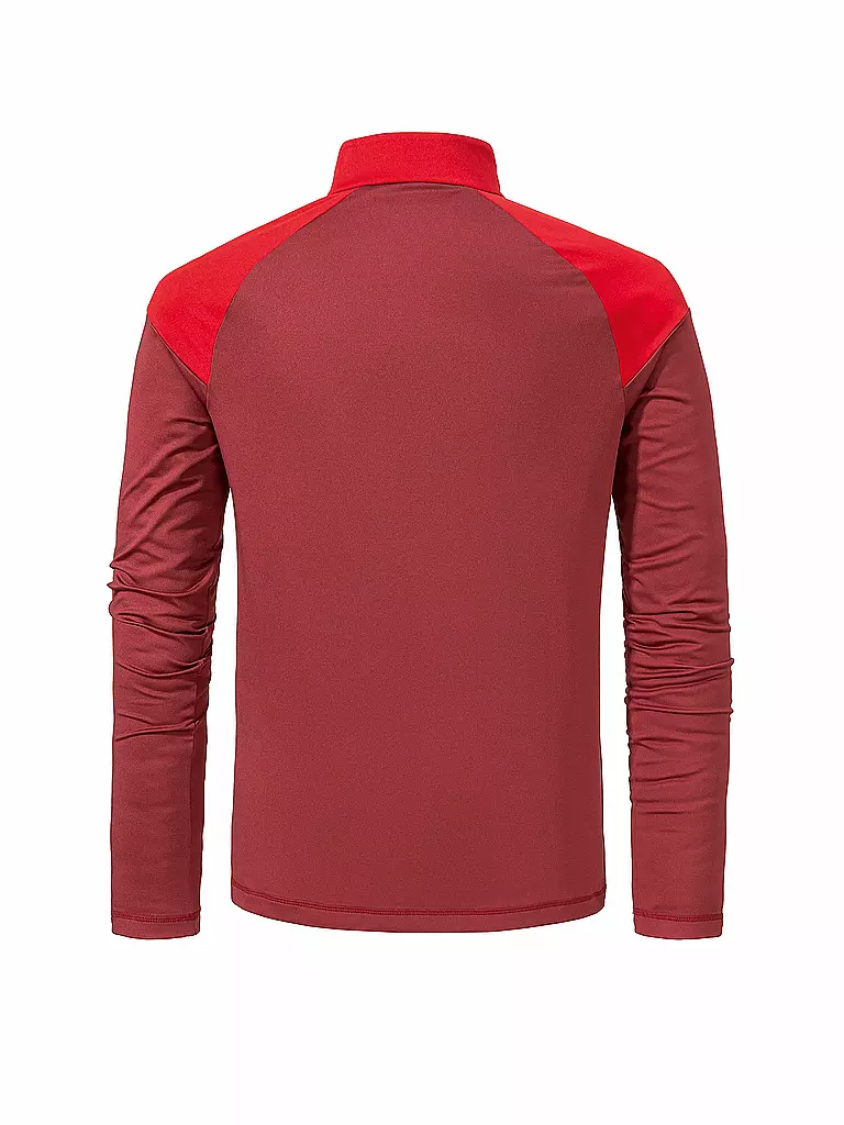 SCHÖFFEL | Herren Funktions Zipshirt Lenggries M | rot