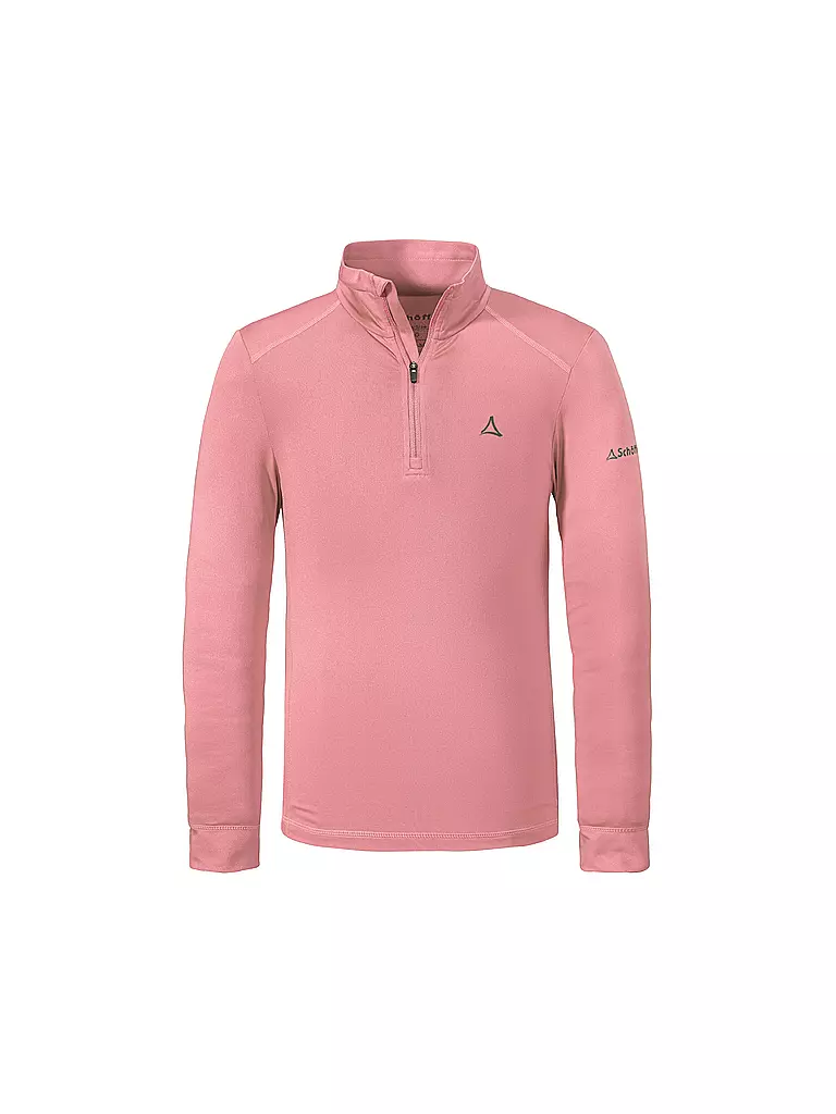 SCHÖFFEL | Kinder Ski Unterzieh Zipshirt Napoli2 | rosa