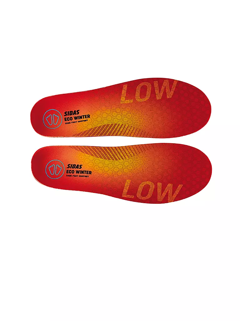 SIDAS | Skischuheinlage 3Feet Eco Winter Low | rot