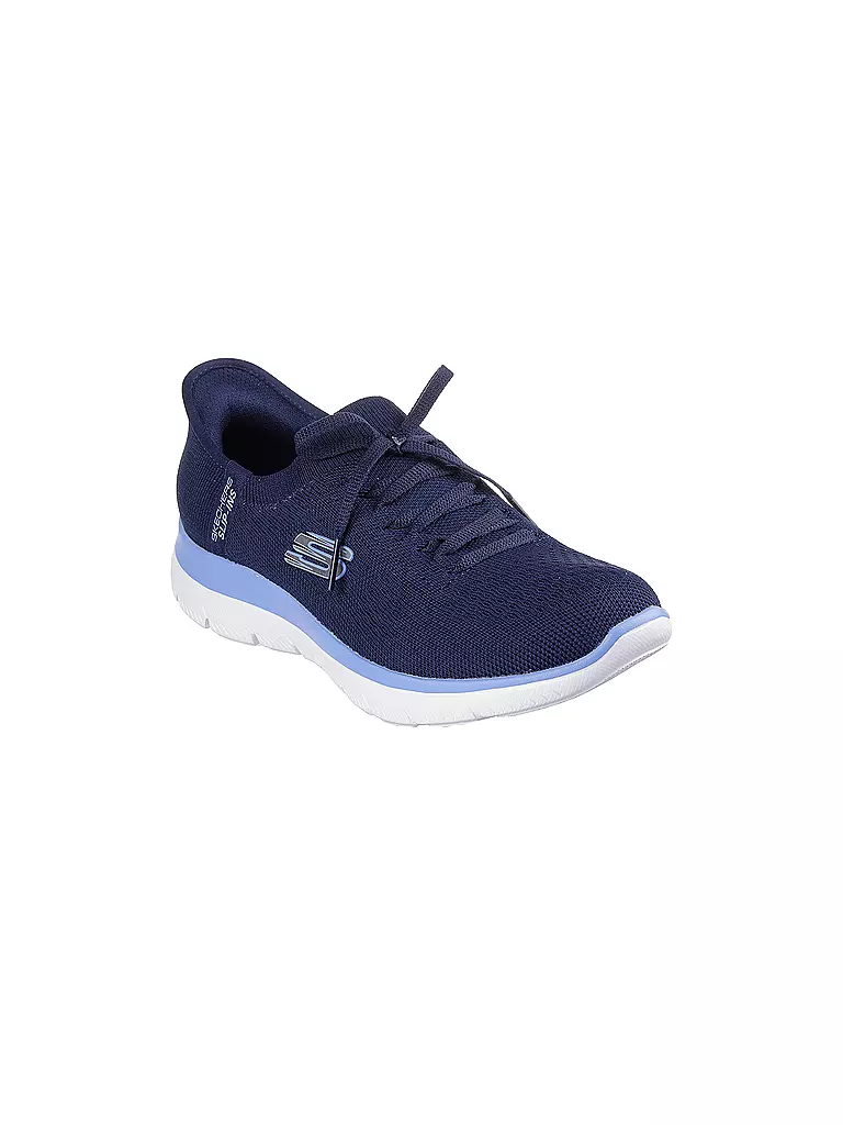 SKECHERS | Damen Freizeitschuhe Slip-In Summits | blau