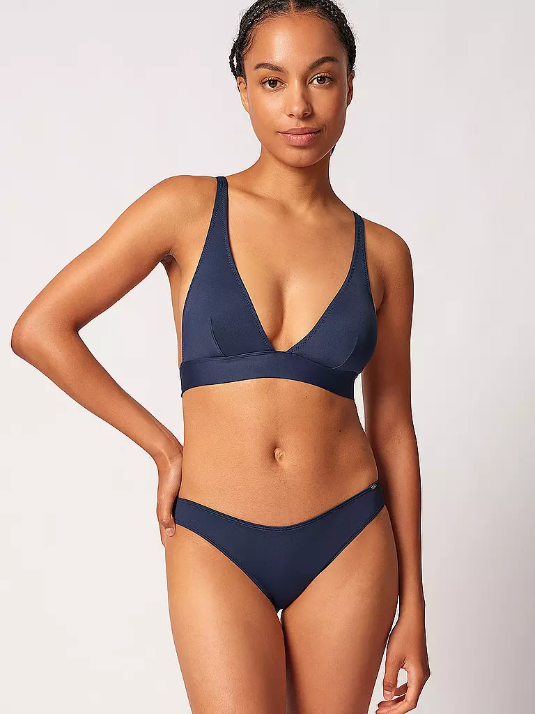 SKINY | Damen Bikinioberteil Triangel mit herausn. Pads | dunkelblau