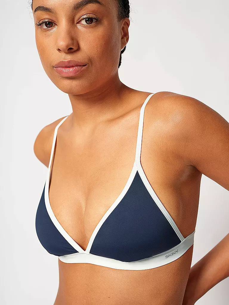 SKINY | Damen Triangel Bikinioberteil | dunkelblau