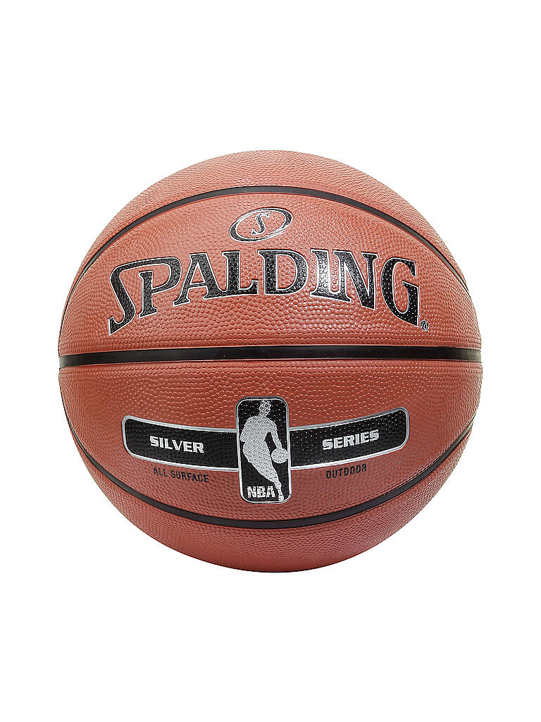 SPALDING | Basketball NBA Silver Outdoor | orange