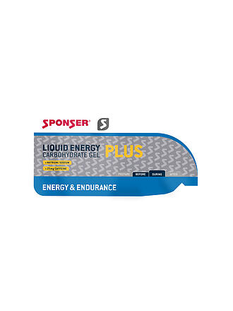 SPONSER | Liquid Energy Plus, koffein-/taurinhaltig 35 g Beutel