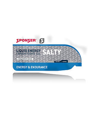 SPONSER | Liquid Energy Gel Salty, 35 g Beutel