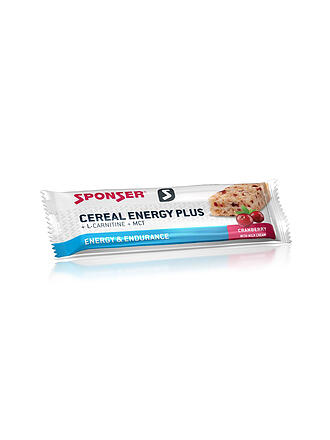 SPONSER | Cereal Energy Plus Cranberry, 40 g Riegel