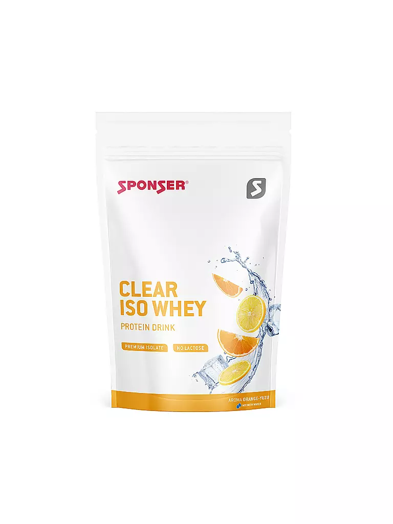 SPONSER | Getränkepulver Clear Iso Whey 450g | weiss