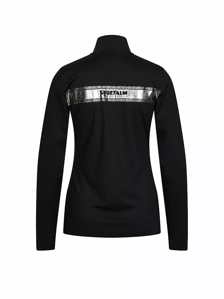 SPORTALM | Damen Ski Unterzieh Zipshirt | schwarz