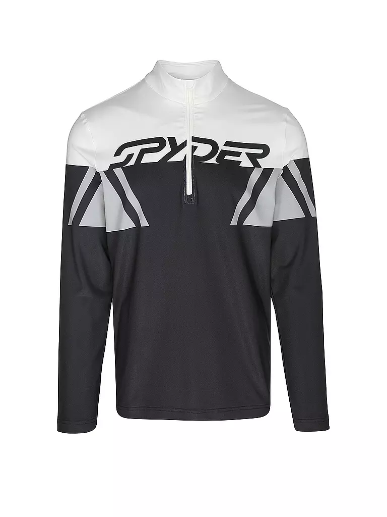 SPYDER | Herren Unterzieh Zipshirt Podium | schwarz