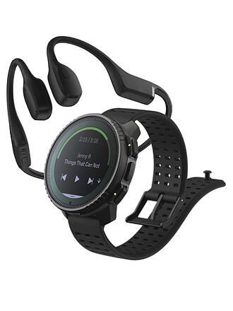 SUUNTO | GPS-Multisportuhr Set Vertical Solar + Sonic Kopfhörer