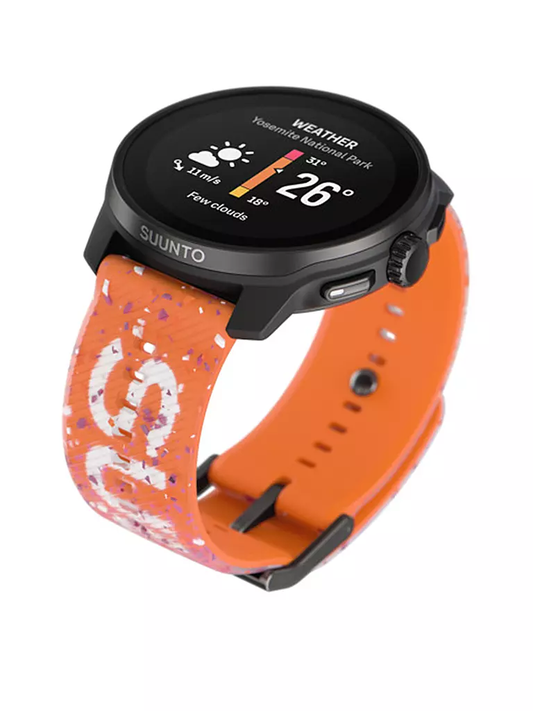 SUUNTO | GPS-Multisportuhr Suunto Race S Power Orange | grau