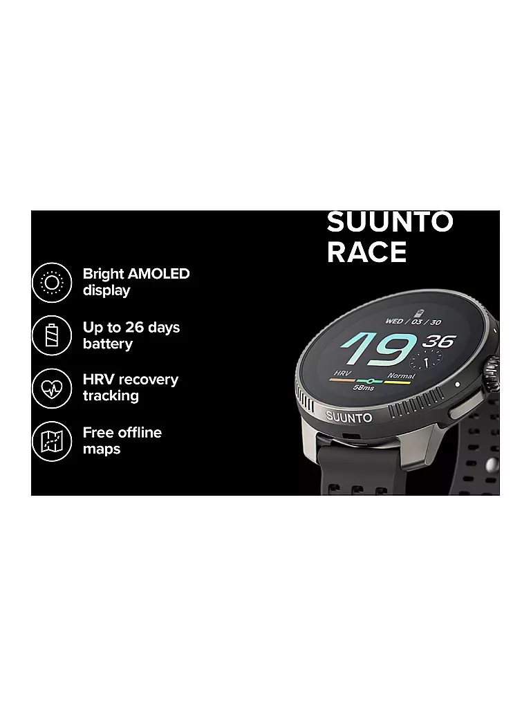 SUUNTO | GPS-Multisportuhr Suunto Race S Titanium Canary | gold