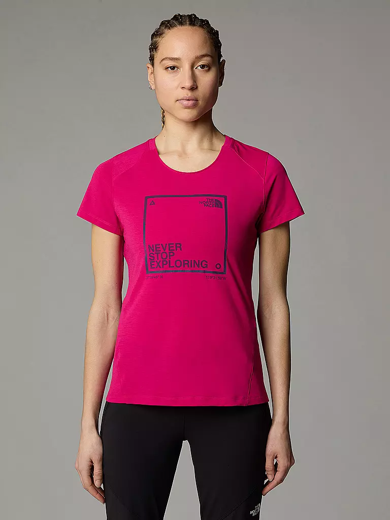 THE NORTH FACE | Damen Funktionsshirt Lightning | pink