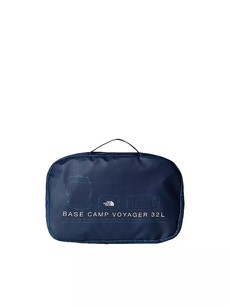 THE NORTH FACE | Reisetasche Base Camp Voyager Duffel 32L | dunkelgrün