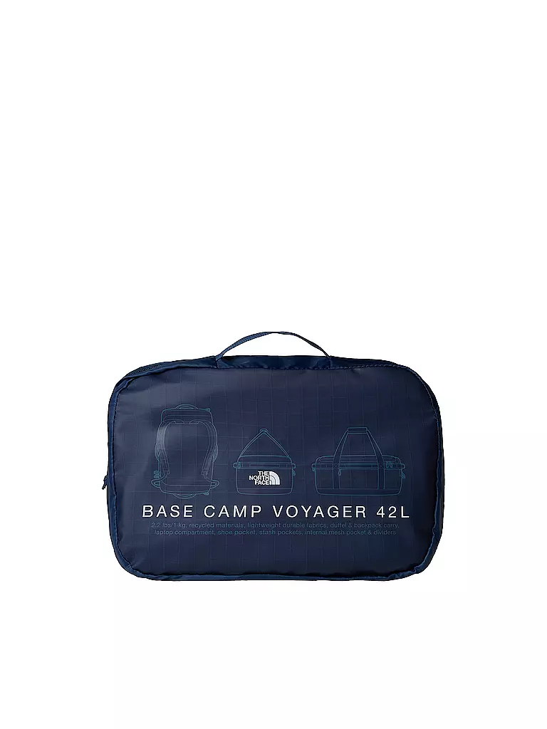 THE NORTH FACE | Reisetasche Base Camp Voyager Duffel 42L | dunkelblau