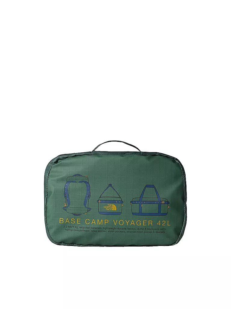 THE NORTH FACE | Reisetasche Base Camp Voyager Duffel 42L | dunkelgrün