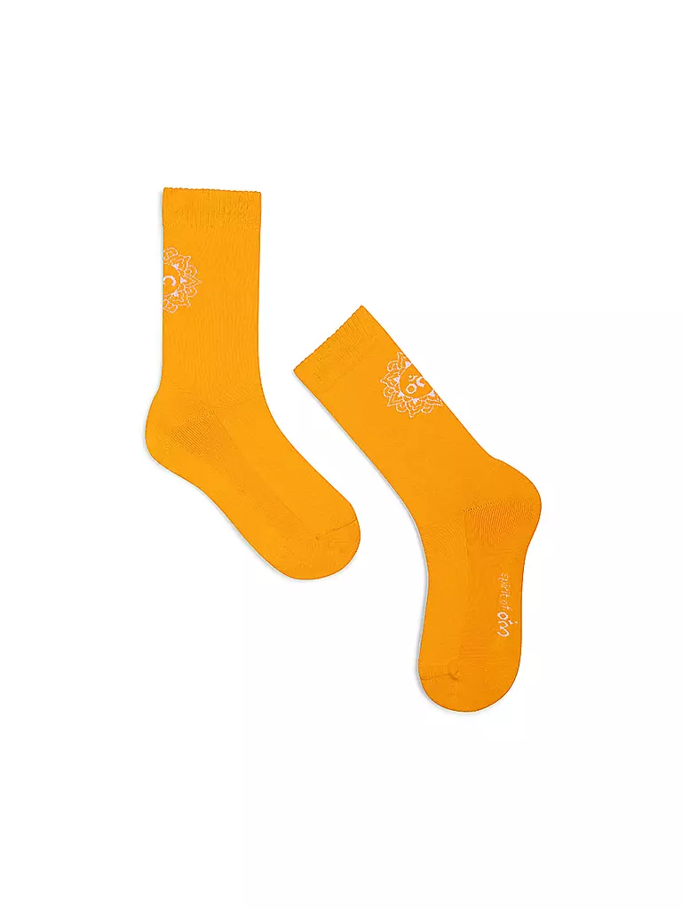 THE SPIRIT OF OM | Damen Socken Padu | orange