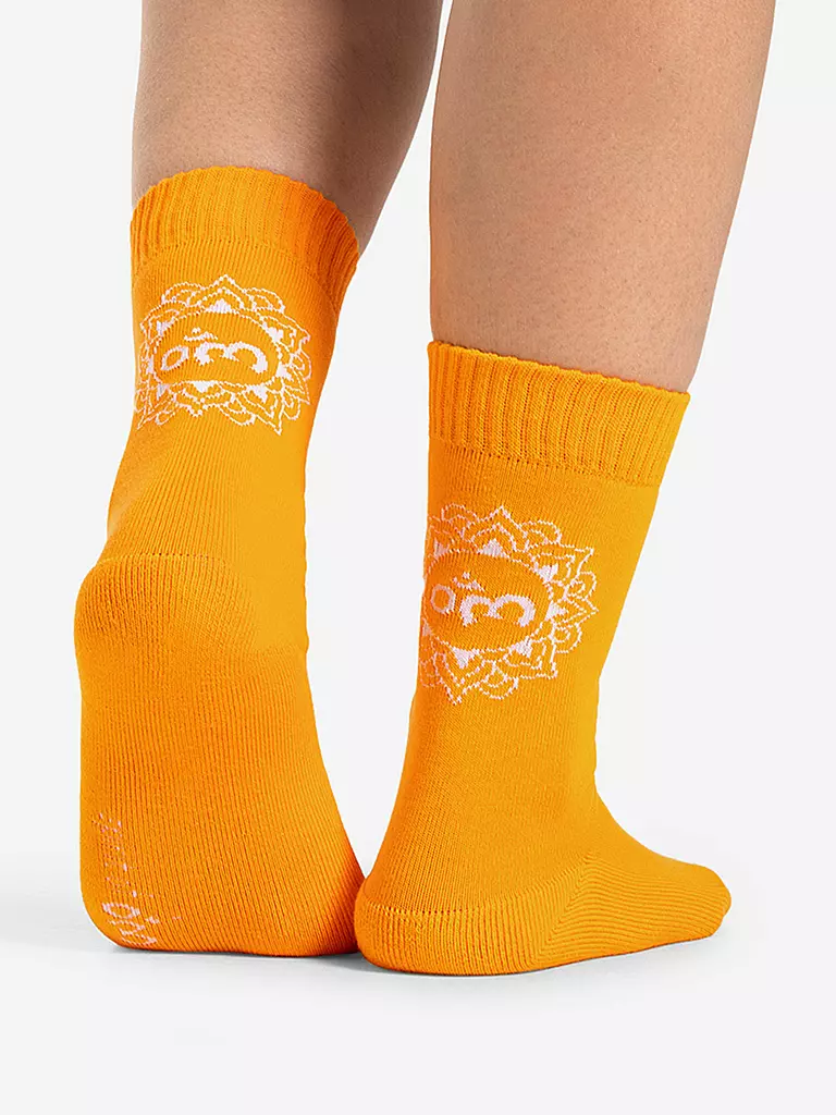 THE SPIRIT OF OM | Damen Socken Padu | orange