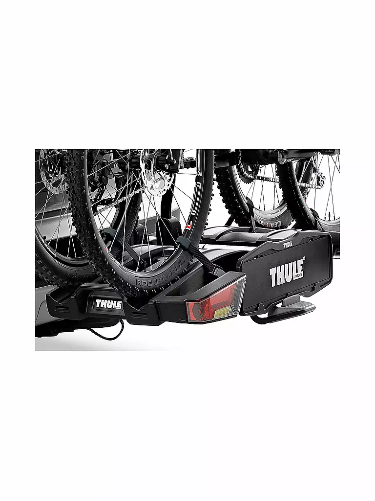 THULE Fahrrad-Kupplungsträger Thule EasyFold XT 2 Black/Aluminium schwarz