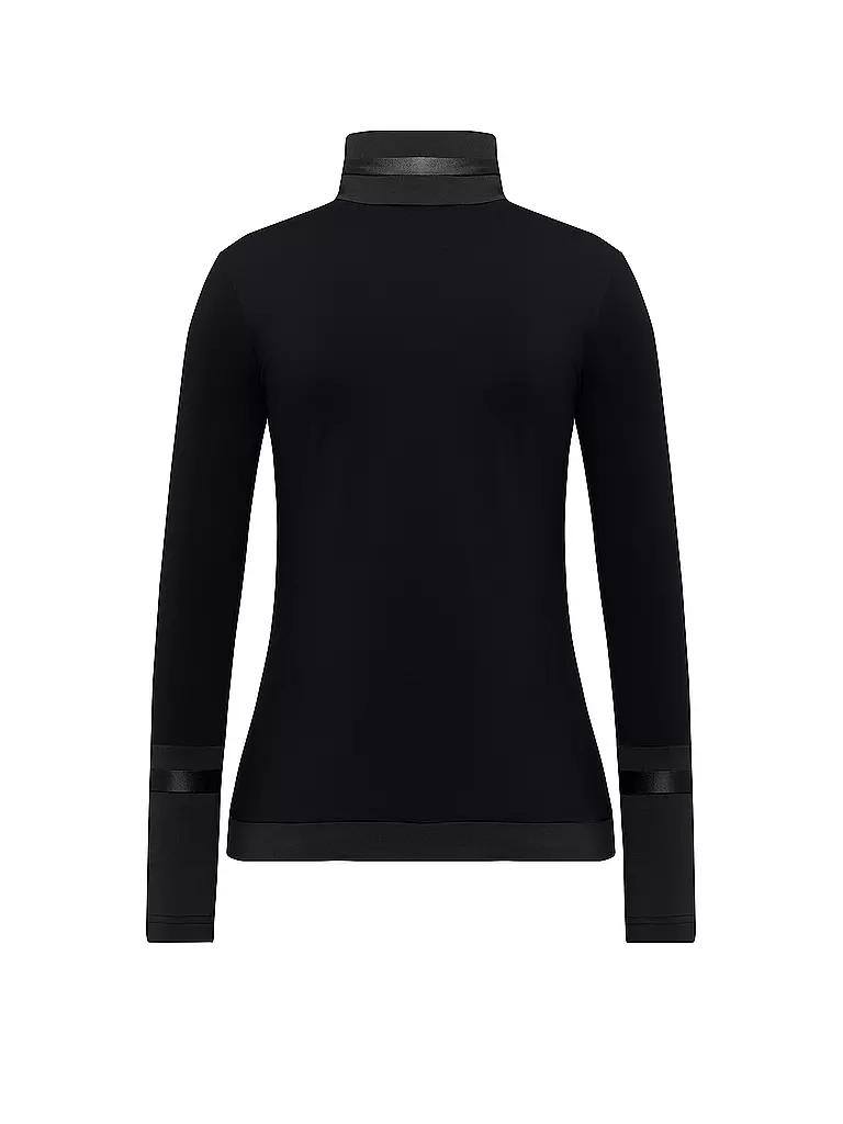 TONI SAILER | Damen Unterzieh Zipshirt Amie | schwarz