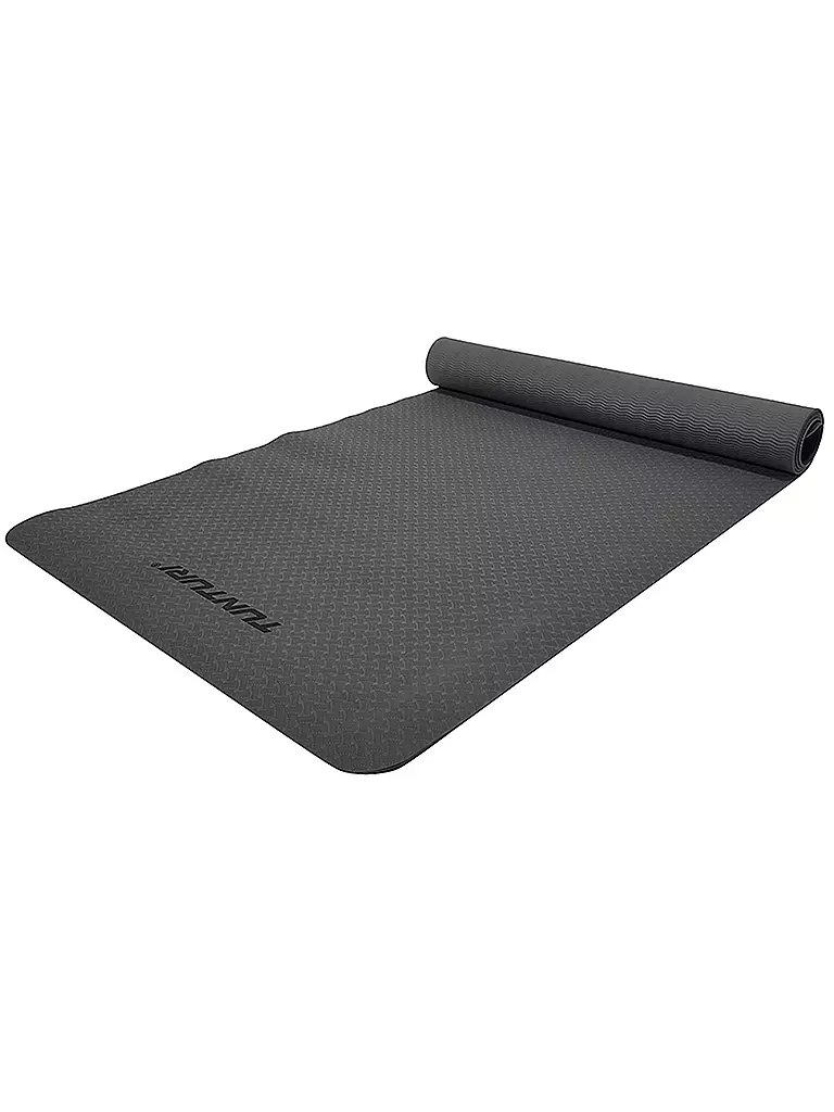 TUNTURI |  TPE Yogamatte 4mm  | grau