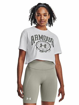 UNDER ARMOUR | Damen T-Shirt UA Collegiate Crop